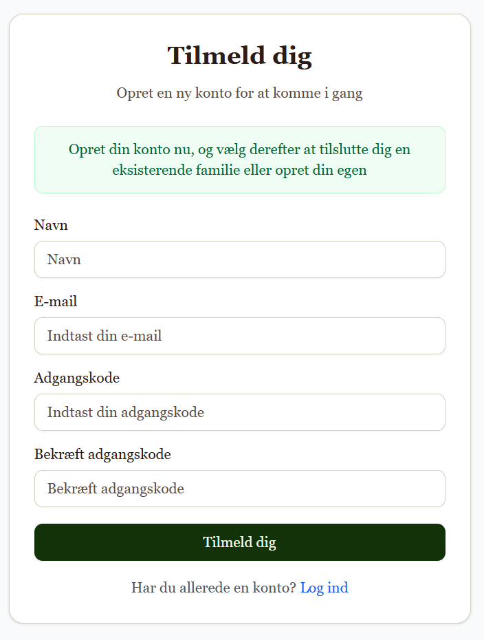 Vores Familie platform oalworld.com