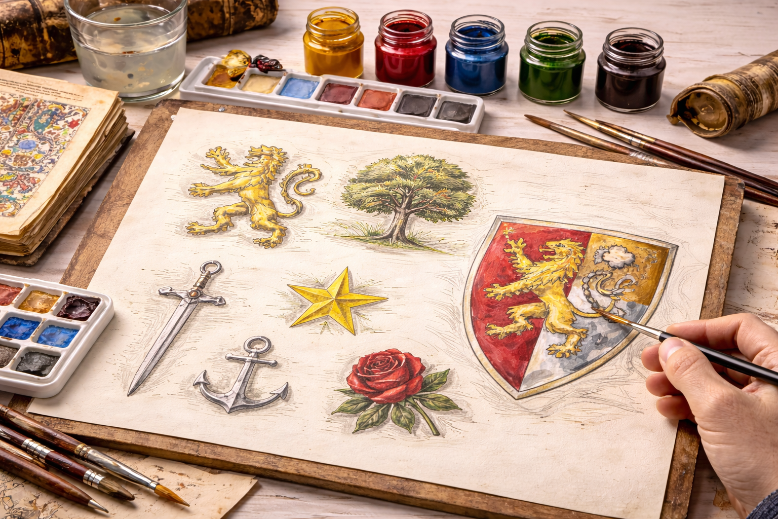 Heraldiske Symboler